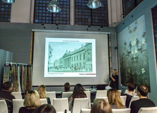 лекция Юлии Матвиенко в Центре Дизайна Мануфактура 5 Ампир Декор