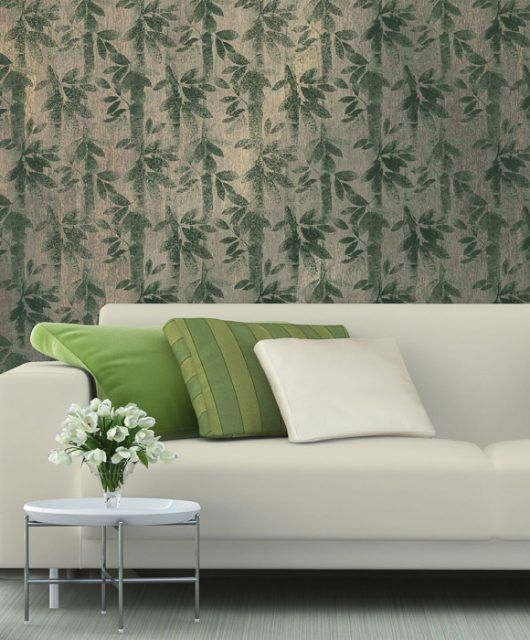 Обои из фольги с ботаническим рисунков из коллекции Splendore, производитель Fardis