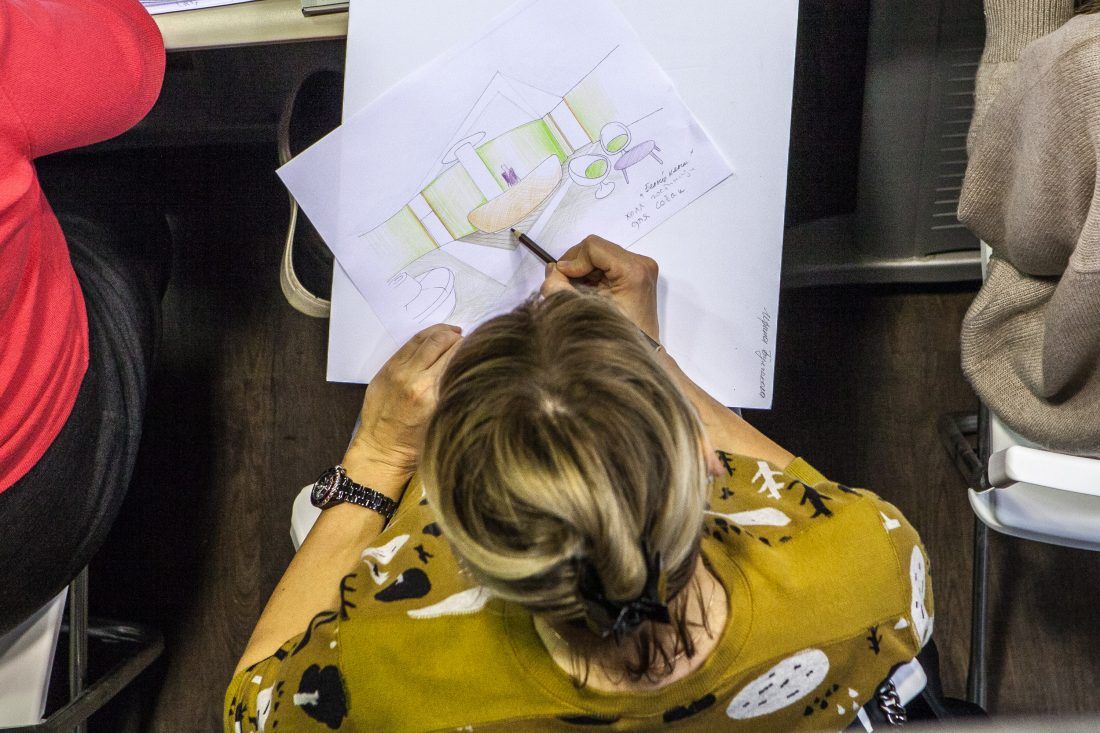 курс Елены Теплицкой «Мастерство работы с цветом» в Центре Дизайна Мануфактура 5 Ампир Декор