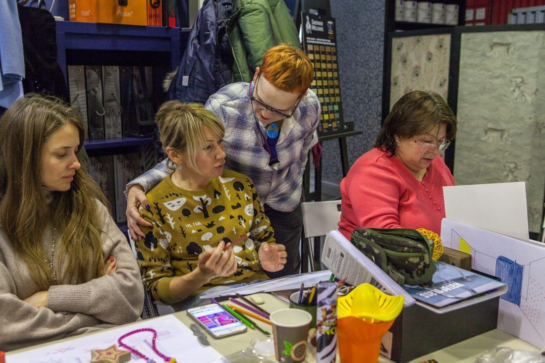 курс Елены Теплицкой «Мастерство работы с цветом» в Центре Дизайна Мануфактура 5 Ампир Декор