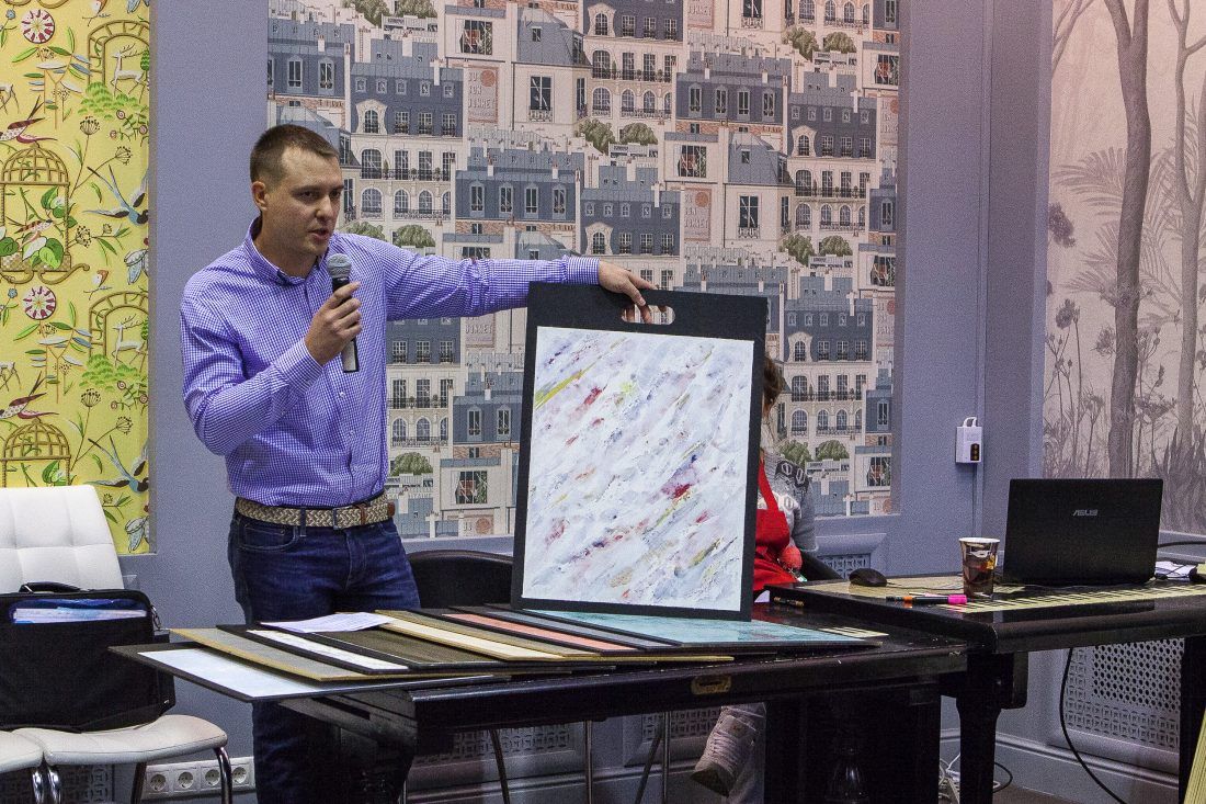 мастер-класс по работе с декоративными штукатурками Capadecor в Центре Дизайна Мануфактура 5 Ампир Декор