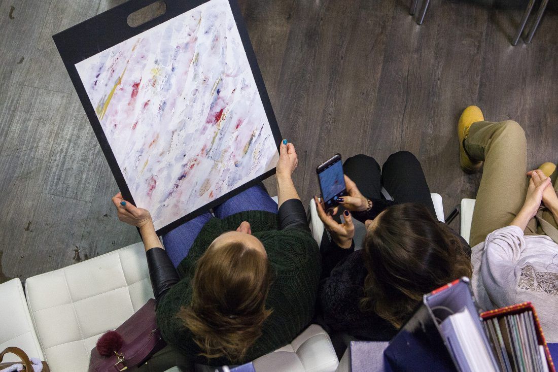 мастер-класс по работе с декоративными штукатурками Capadecor в Центре Дизайна Мануфактура 5 Ампир Декор