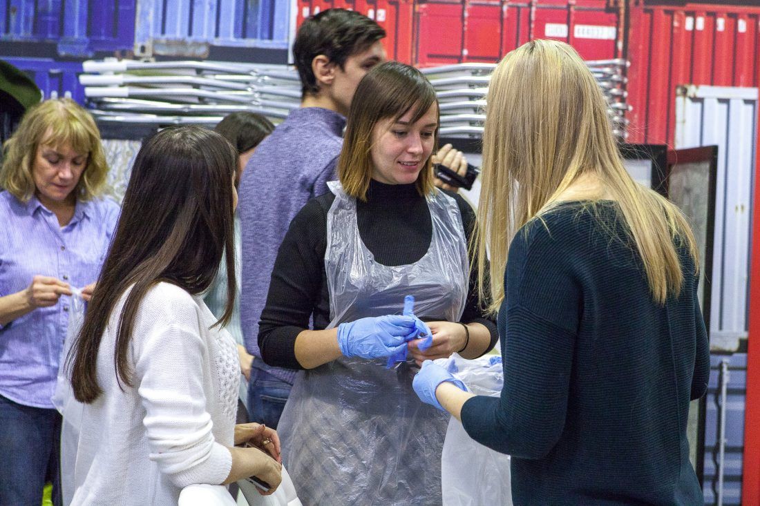 мастер-класс по работе с декоративными штукатурками Capadecor в Центре Дизайна Мануфактура 5 Ампир Декор