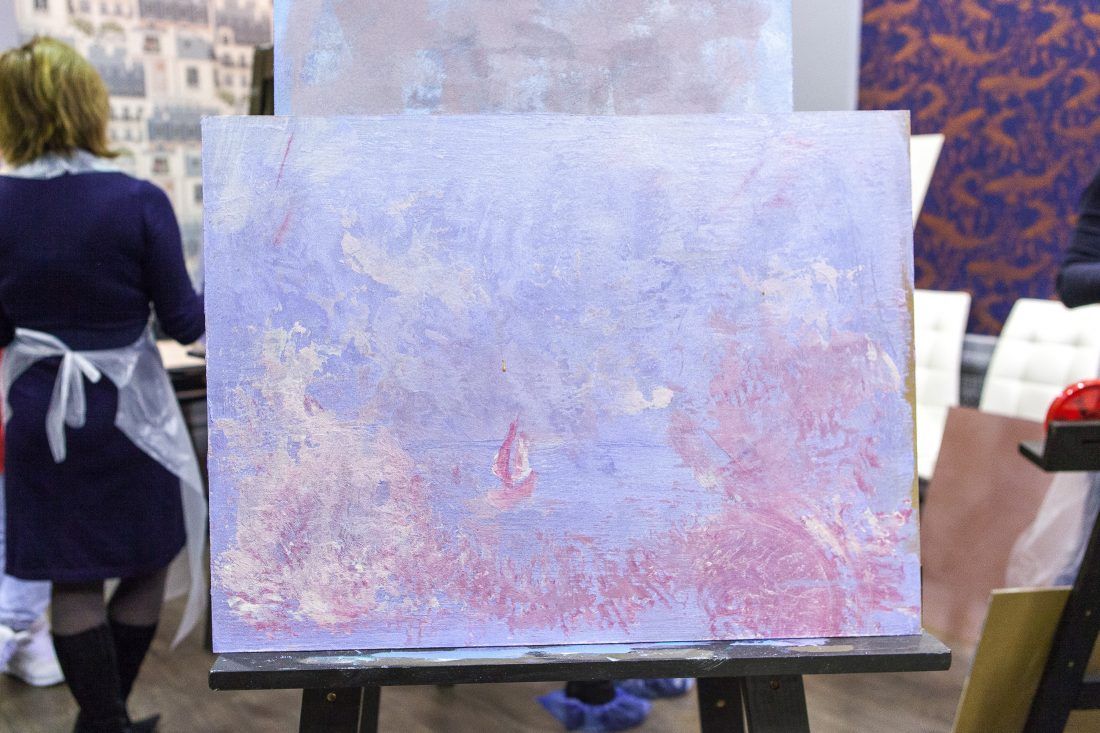 мастер-класс по работе с декоративными штукатурками Capadecor в Центре Дизайна Мануфактура 5 Ампир Декор