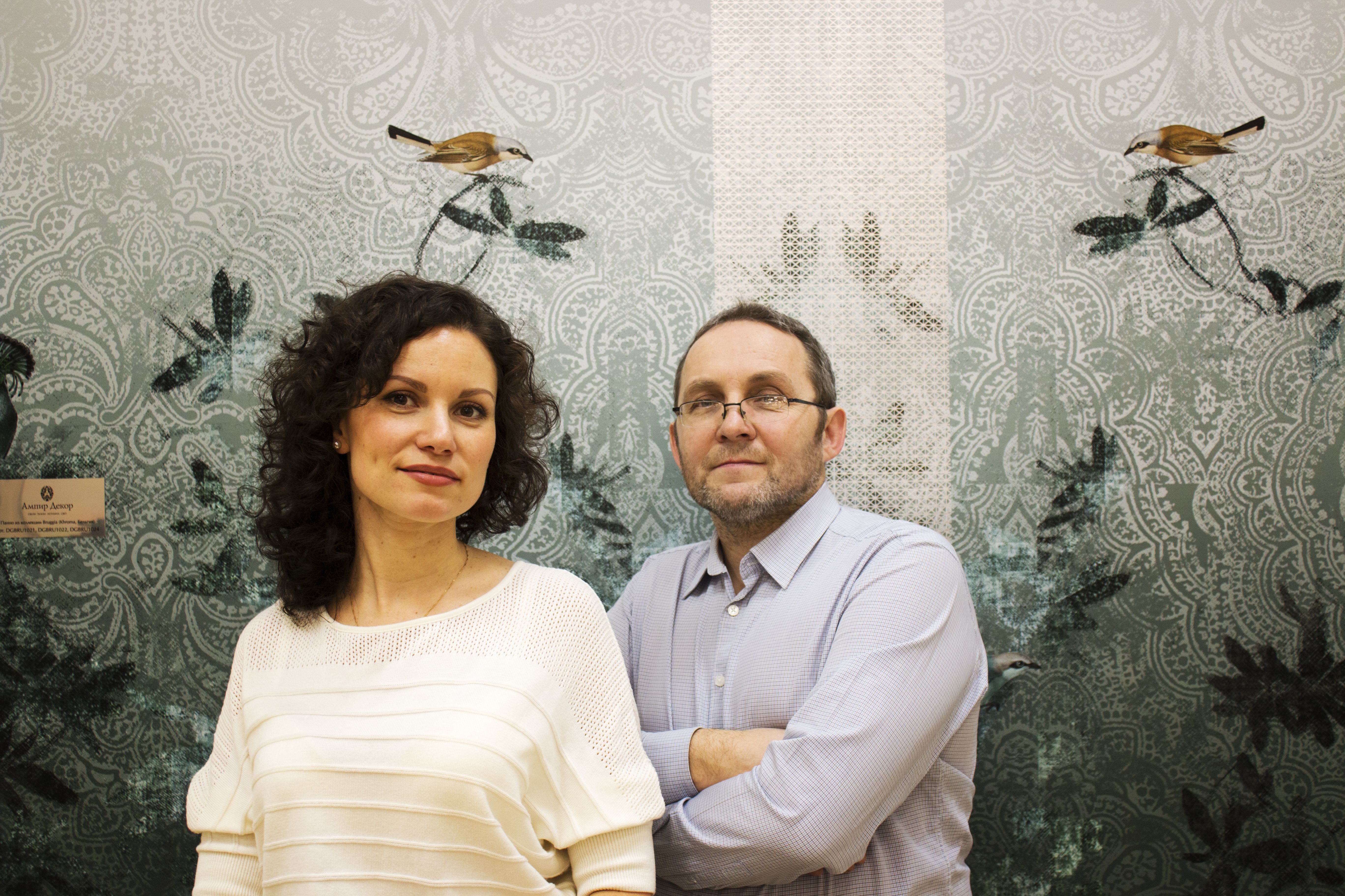 дизайнеры Анастасия Шром и Рафаэль Сафин