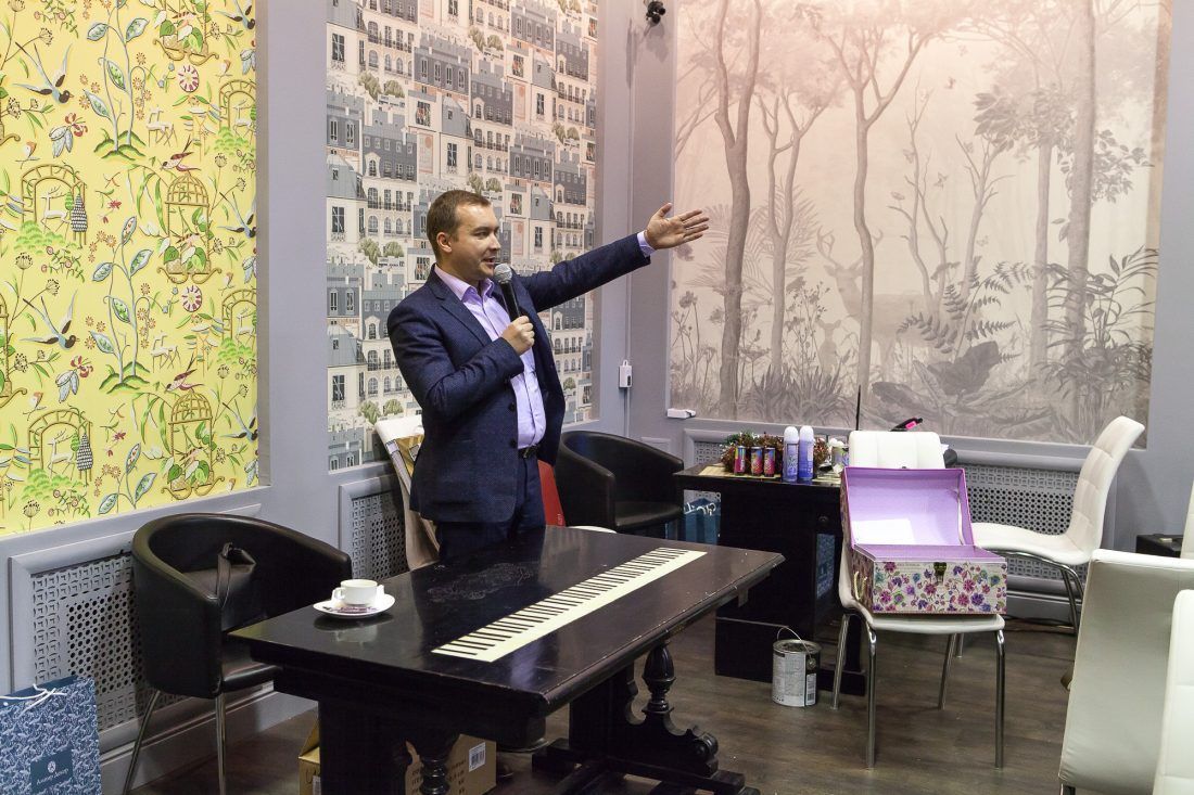 предновогодняя вечеринка в Центре Дизайна Мануфактура 5 Ампир Декор