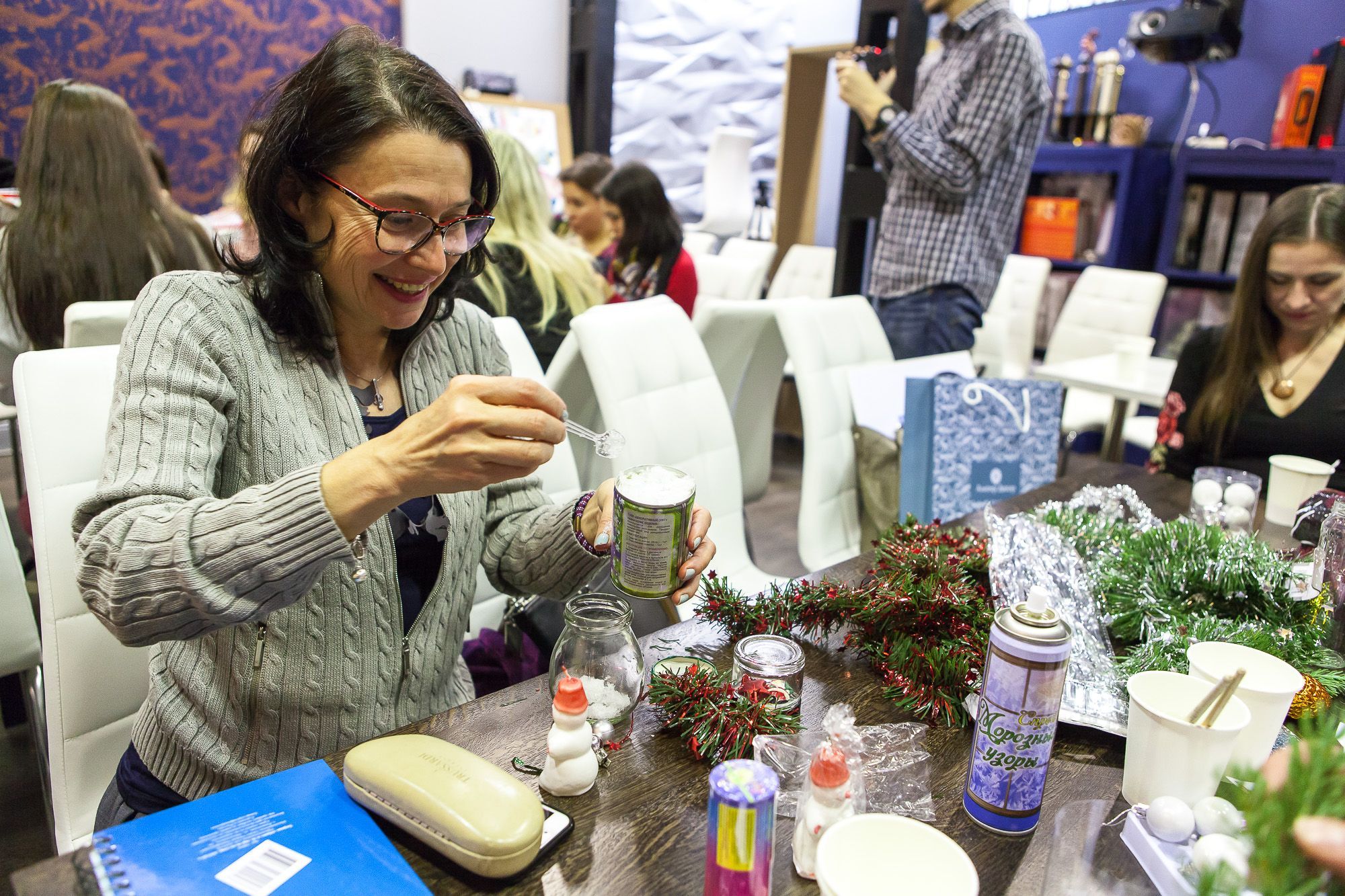 предновогодняя вечеринка в Центре Дизайна Мануфактура 5 Ампир Декор