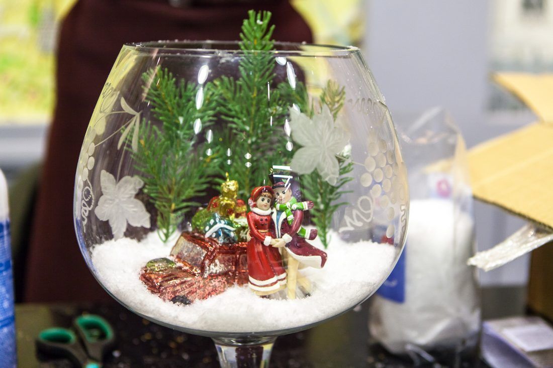 предновогодняя вечеринка в Центре Дизайна Мануфактура 5 Ампир Декор