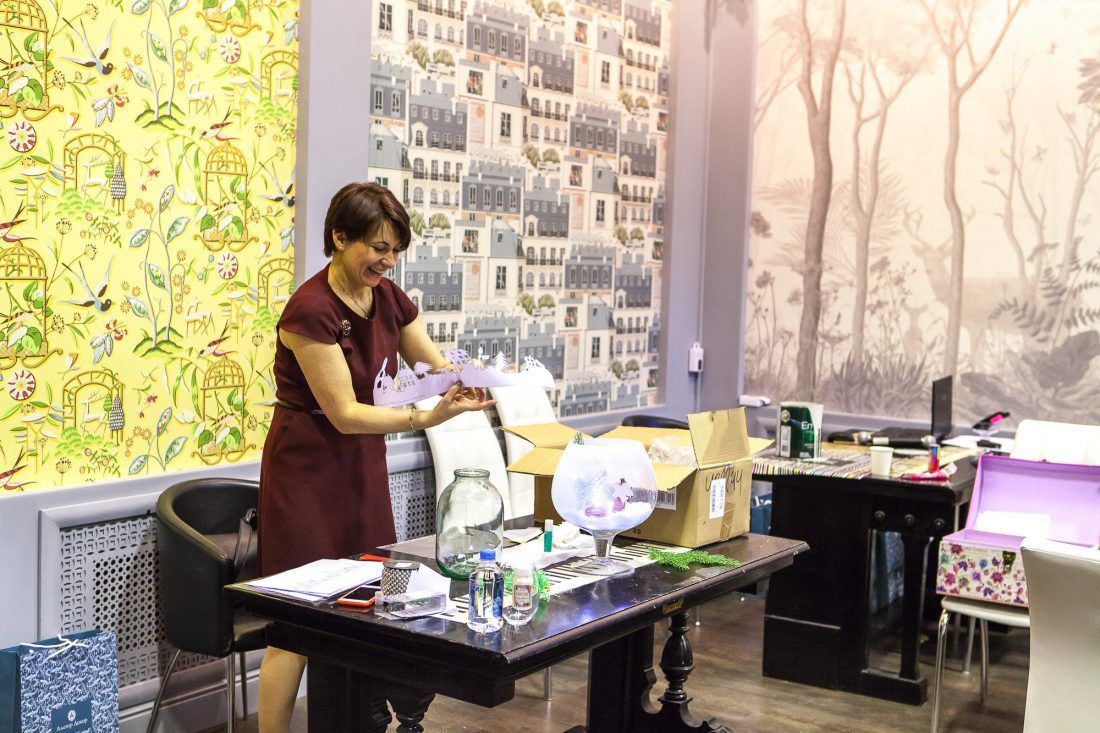 предновогодняя вечеринка в Центре Дизайна Мануфактура 5 Ампир Декор