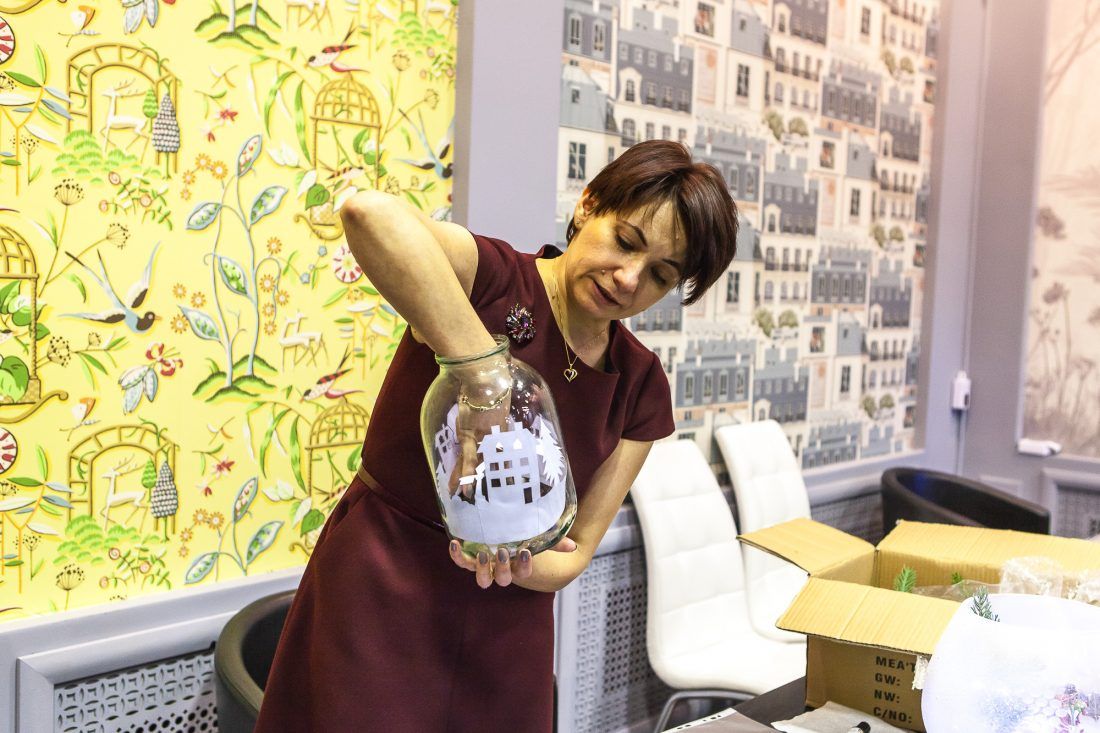 предновогодняя вечеринка в Центре Дизайна Мануфактура 5 Ампир Декор