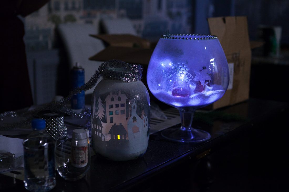 предновогодняя вечеринка в Центре Дизайна Мануфактура 5 Ампир Декор