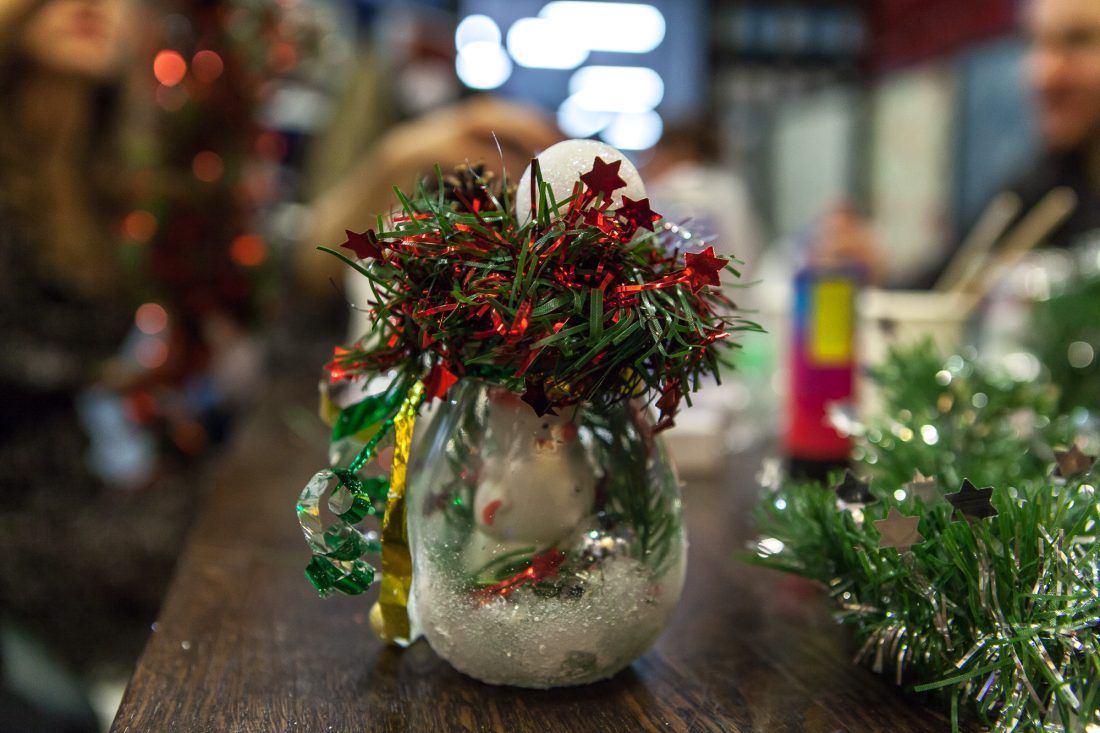 предновогодняя вечеринка в Центре Дизайна Мануфактура 5 Ампир Декор