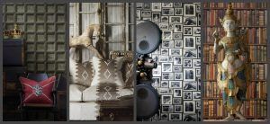 Коллекции обоев Attic, Engineer, Museum и Navigator от английского бренда Andrew Martin