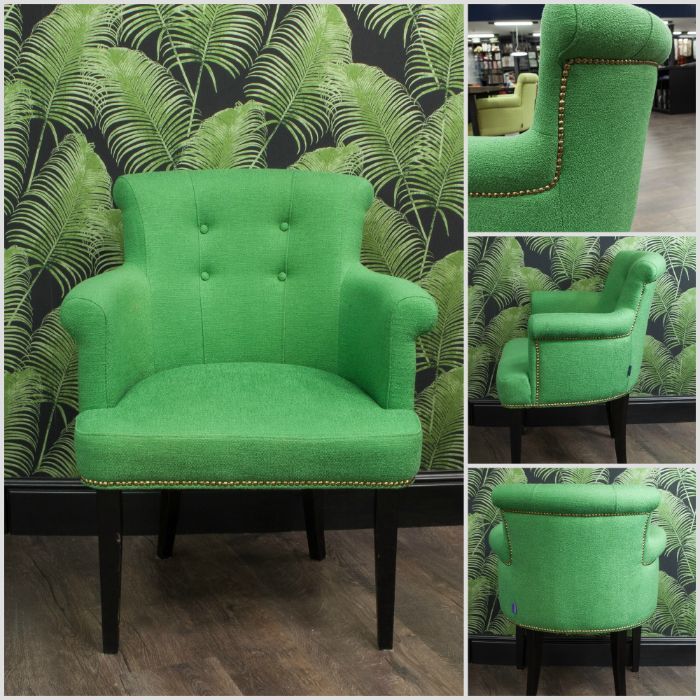 обивка Ампир Декор кресло, обитое специалистами Ампир Декор, в Центре Дизайна Мануфактура 5