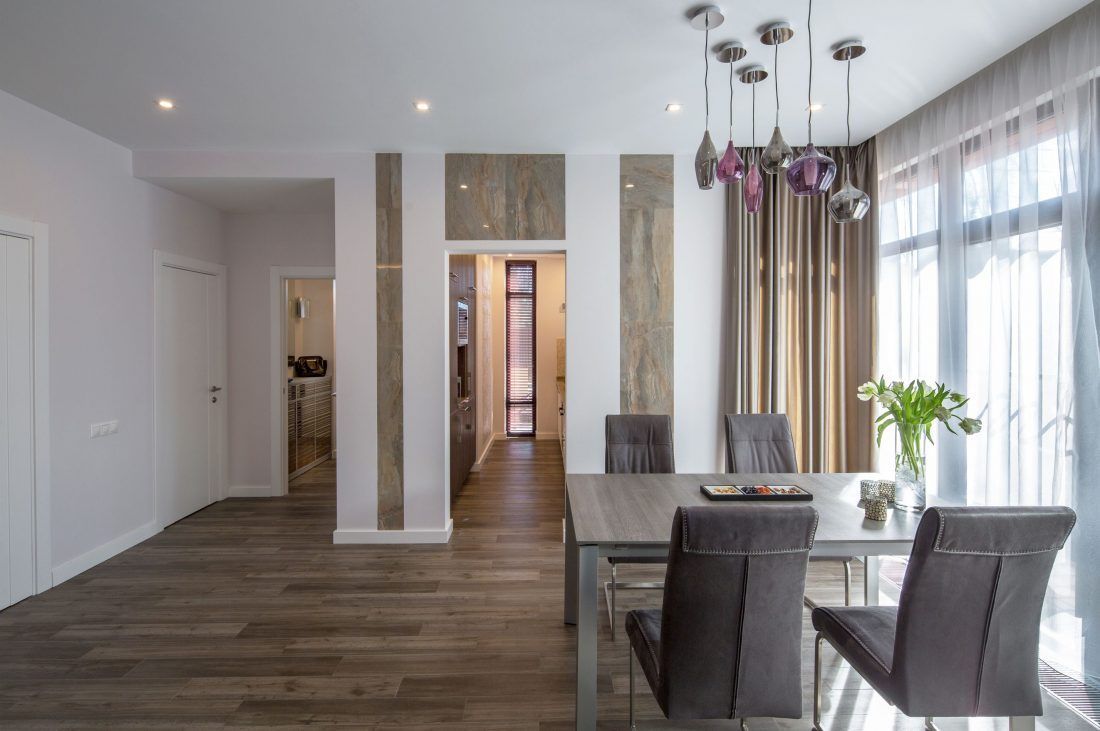 интерьер в стиле минимализм дизайнера Ирины Бажиновой