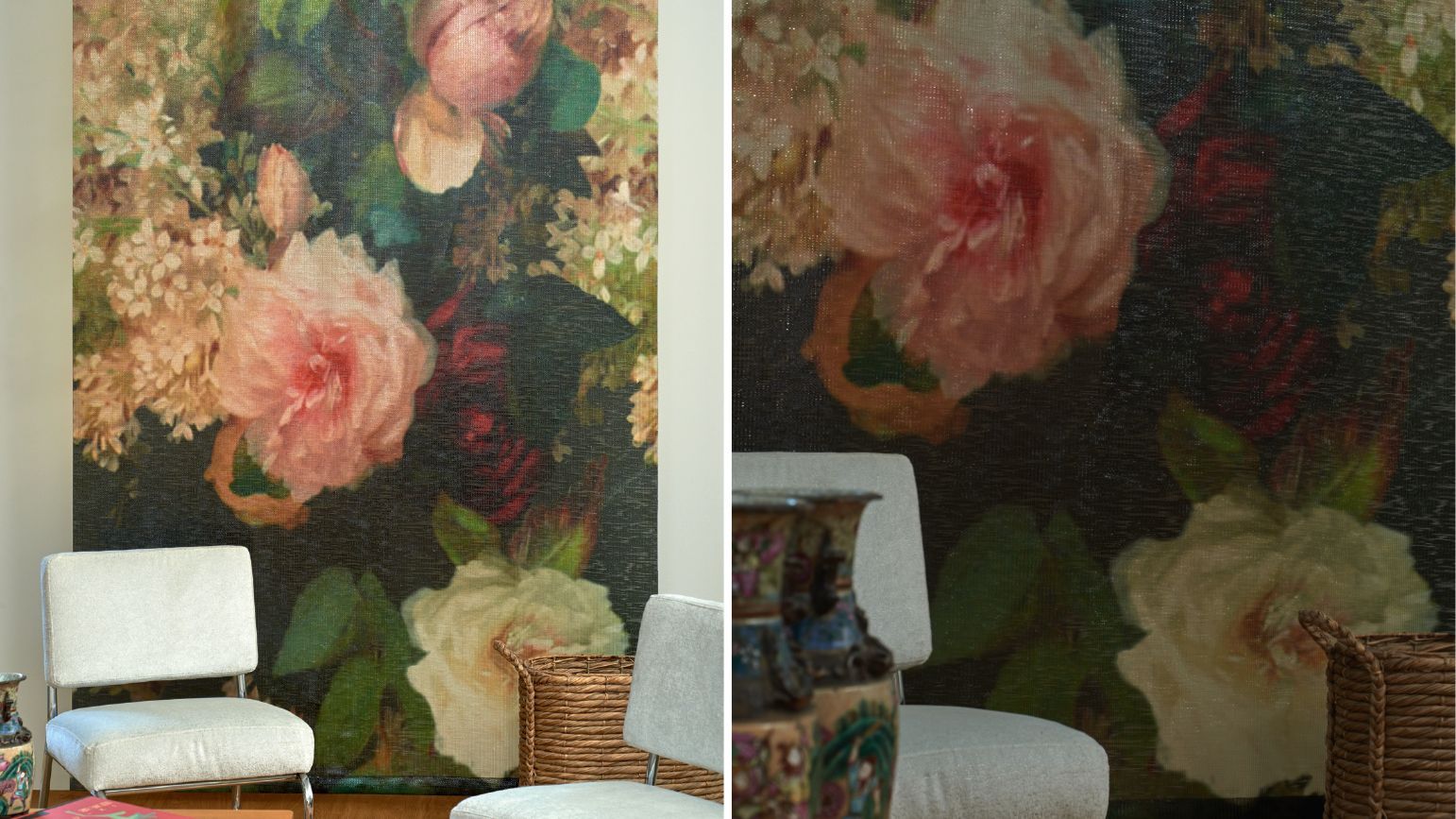 ткани из коллекции Nymphe, бренд Elitis