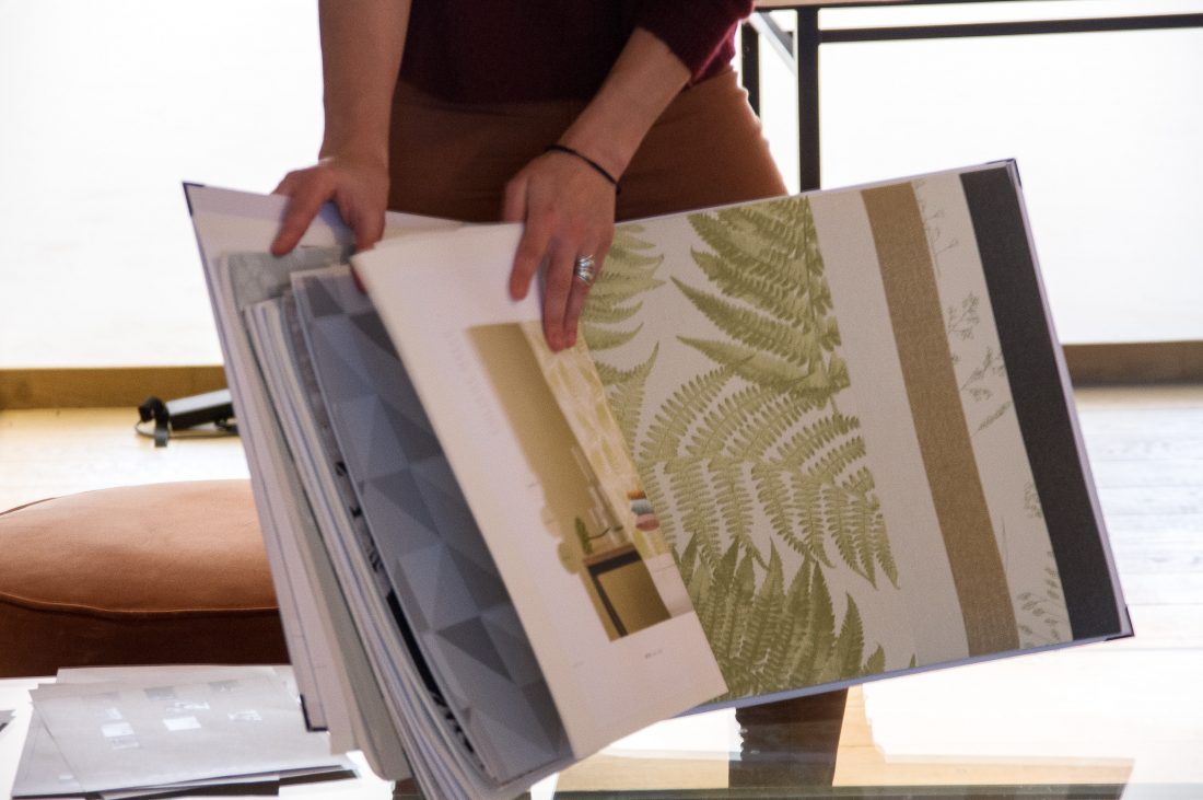 победители конкурса "Обои в современном интерьере" на фабрике Masureel