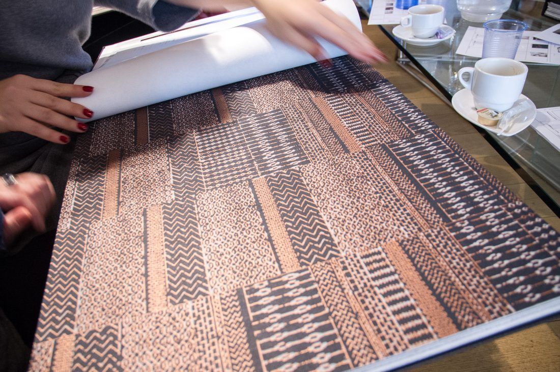 победители конкурса "Обои в современном интерьере" на фабрике Masureel