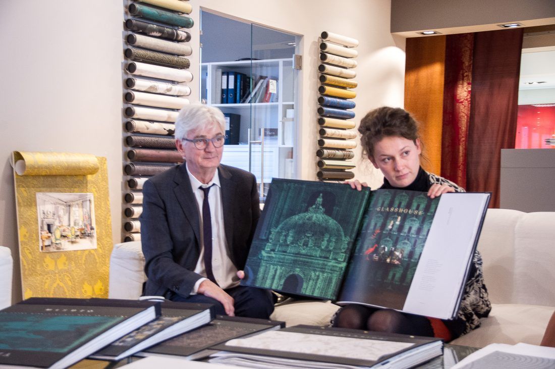 победители конкурса "Обои в современном интерьере" на фабрике Masureel