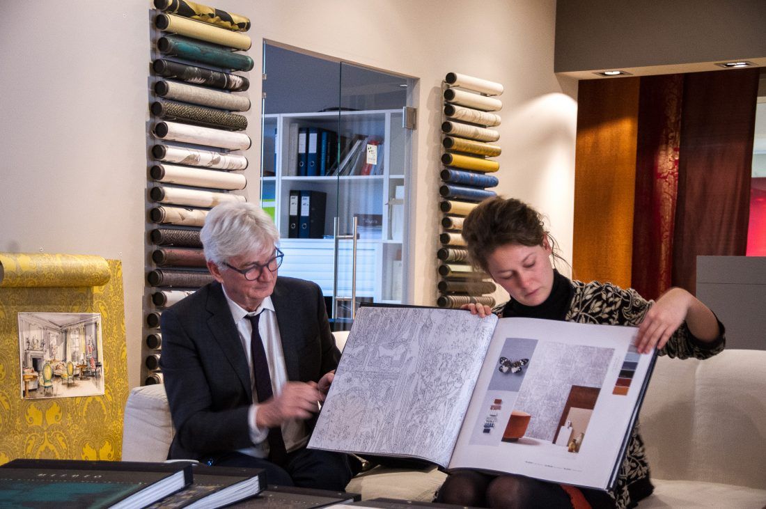 победители конкурса "Обои в современном интерьере" на фабрике Masureel