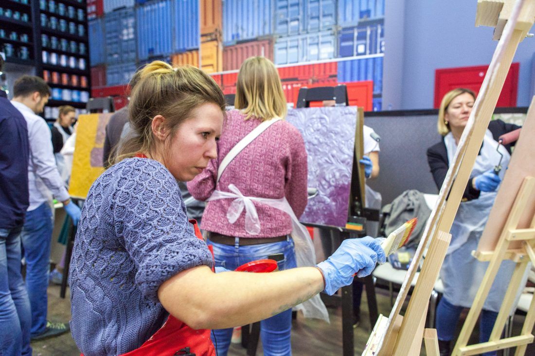 мастер-класс по декорированию Lincrusta в Ампир Декор