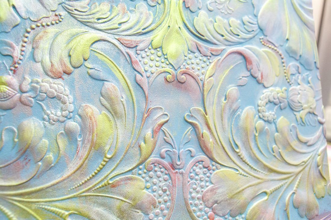 мастер-класс по декорированию Lincrusta красками Sherwin-Williams в Центре Дизайна Мануфактура 5 Ампир Декор