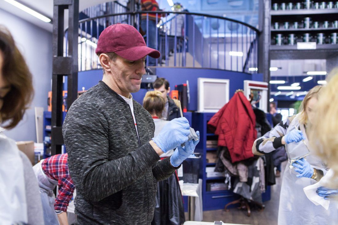 мастер-класс Sherwin-Williams по декорированию лепнины в Центре Дизайна Мануфактура 5 Ампир Декор