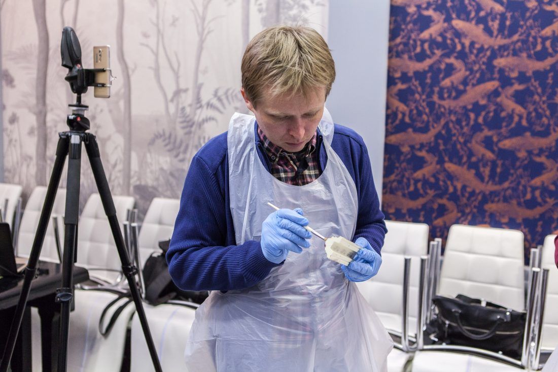 мастер-класс Sherwin-Williams по декорированию лепнины в Центре Дизайна Мануфактура 5 Ампир Декор