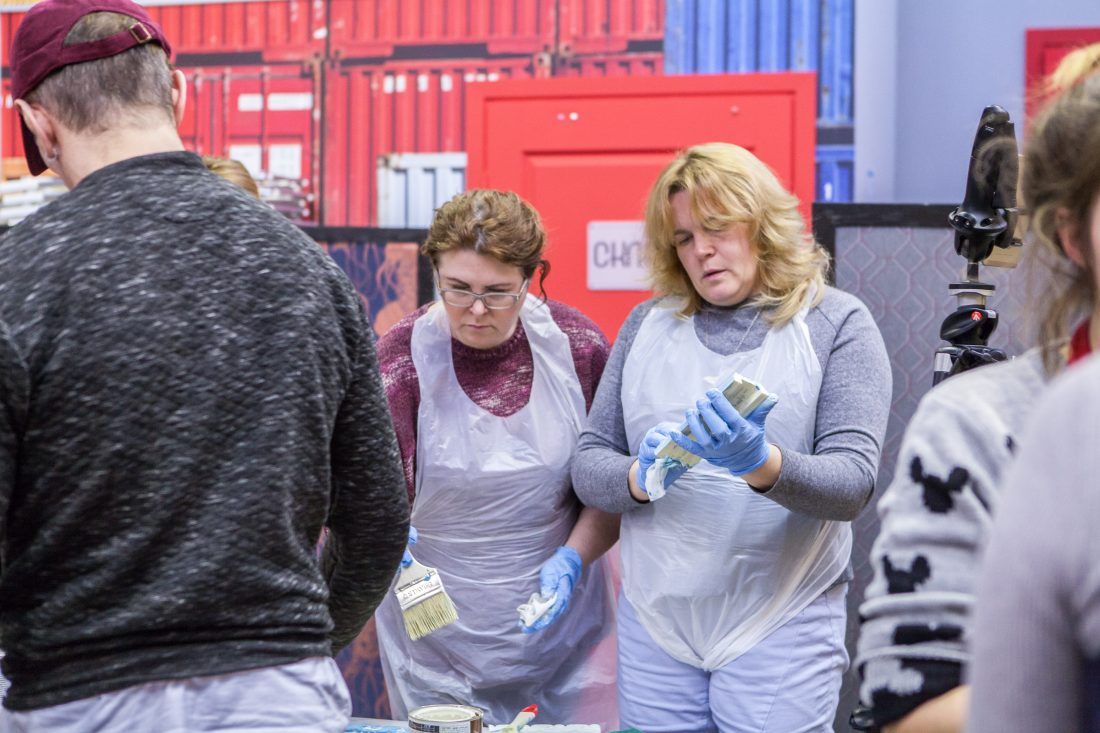 мастер-класс Sherwin-Williams по декорированию лепнины в Центре Дизайна Мануфактура 5 Ампир Декор