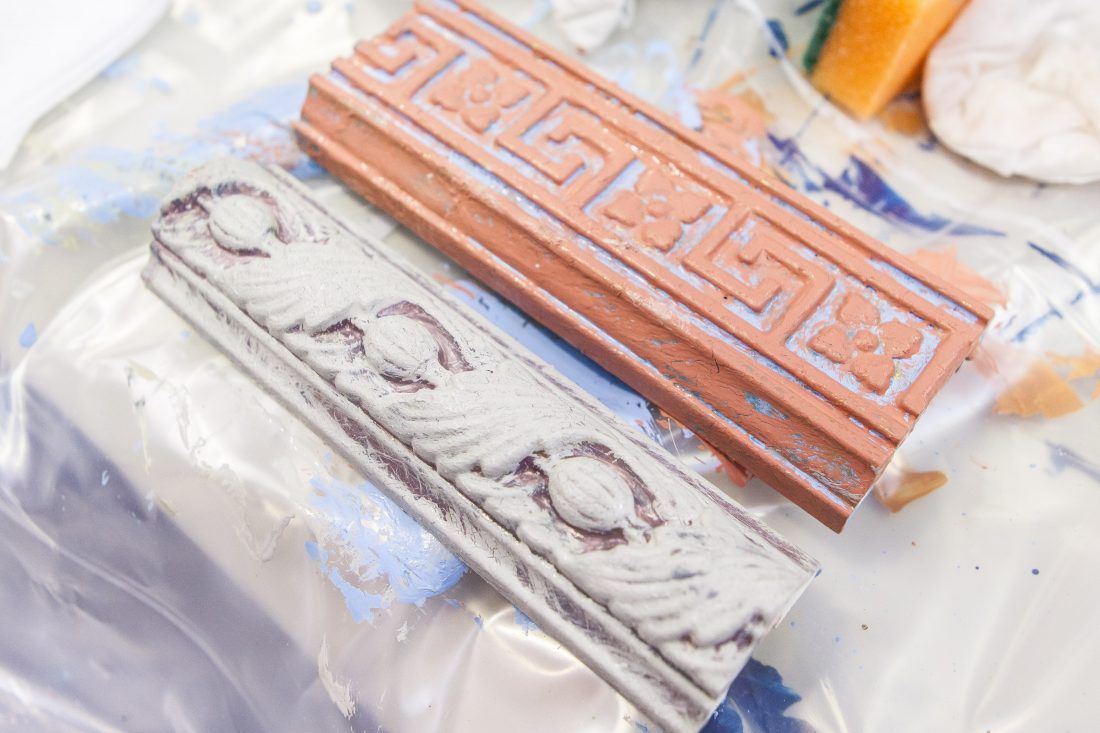 мастер-класс Sherwin-Williams по декорированию лепнины в Центре Дизайна Мануфактура 5 Ампир Декор