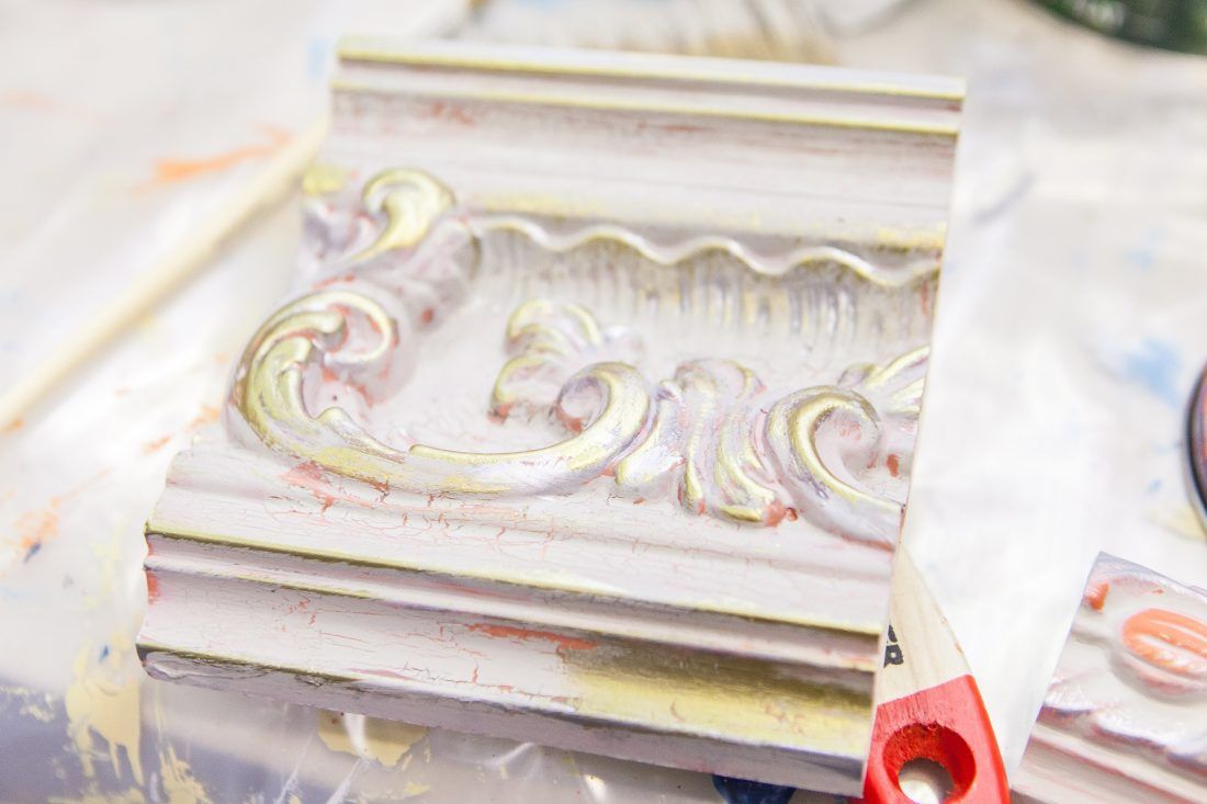 мастер-класс Sherwin-Williams по декорированию лепнины в Центре Дизайна Мануфактура 5 Ампир Декор