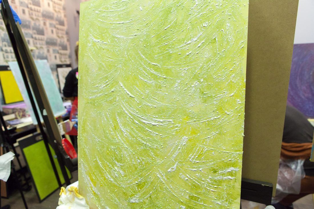 мастер-класс по работе с лазурью для декоративной штукатурки в Центре Дизайна Мануфактура 5 Ампир Декор