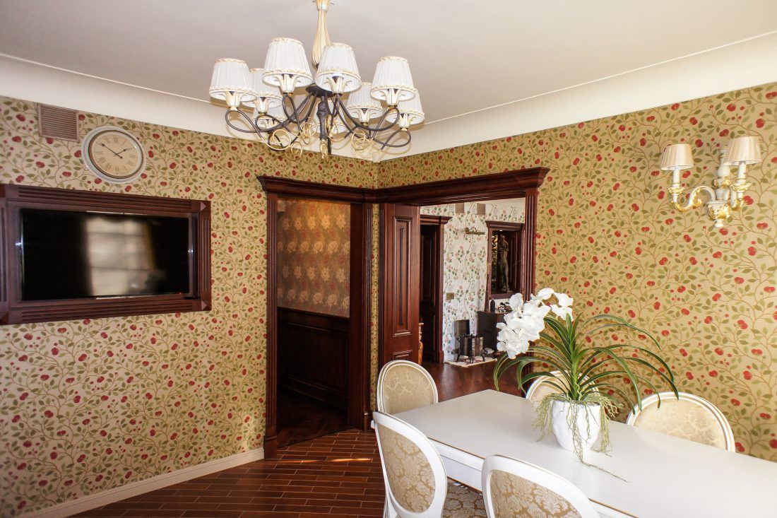 интерьер в английском стиле: кухня, дизайнер Катерина Радимова