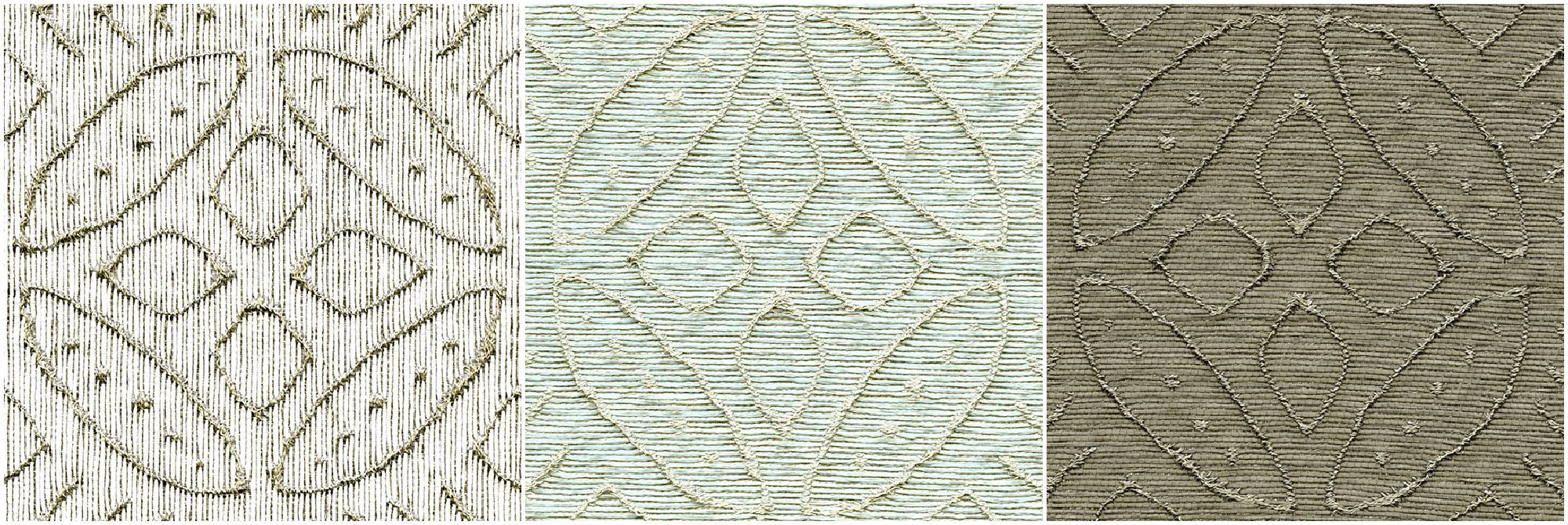 артикулы тканей из коллекции Meiji от Elitis