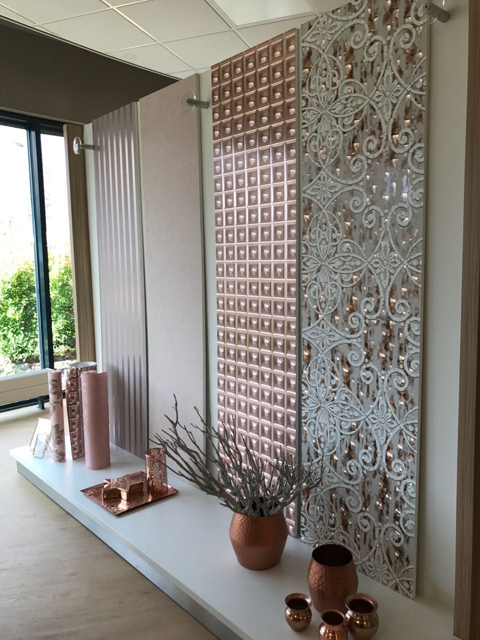 стенд с коллекцией Club в дизайн-бюро Eijffinger