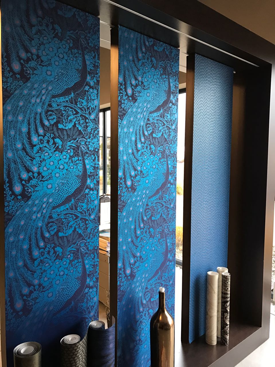 стенд с коллекцией Reflect в дизайн-бюро Eijffinger