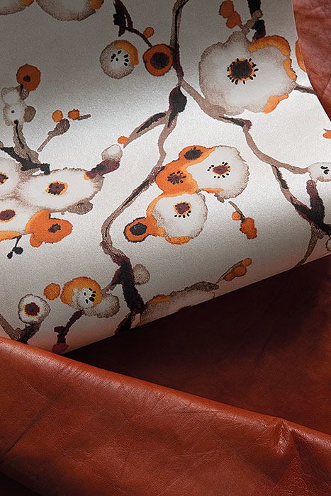 Стилизованные рисунки сакуры из коллекции Akina