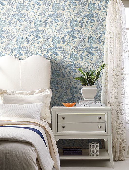 ракушки, водоросли, кораллы: подводный мир на обоях Atlantic