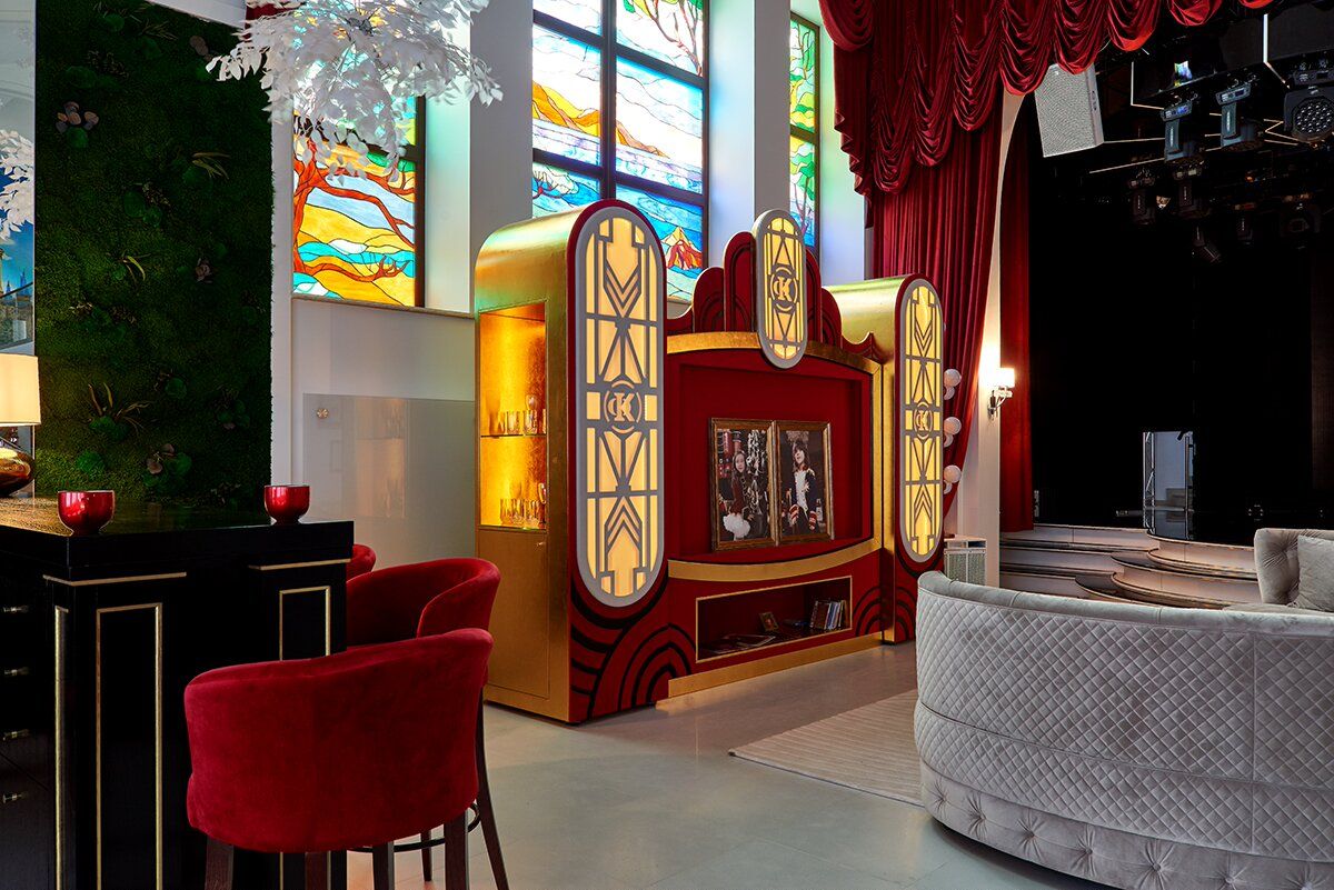 домашний театр в загородном доме Филиппа Киркорова