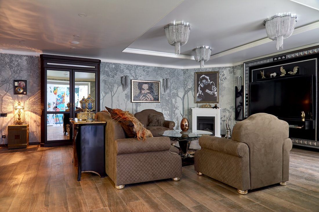 комната отдыха в загородном доме Филиппа Киркорова