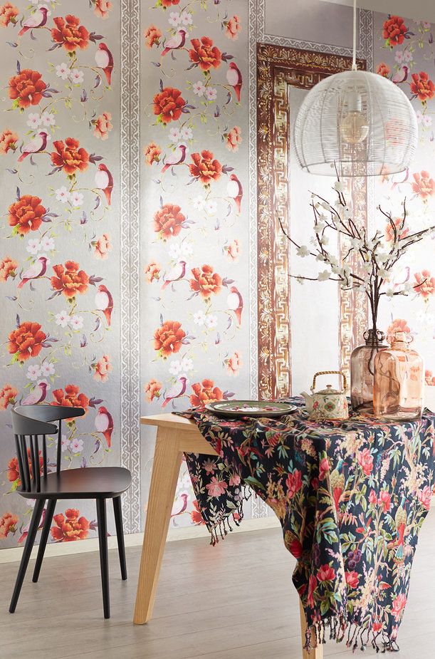 обои с голубями, каталог Muse от Eijffinger