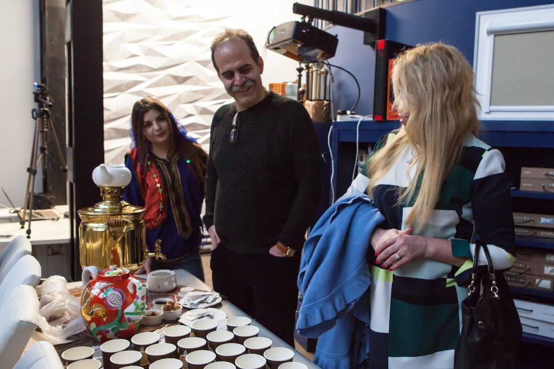 лекция «Персидские ковры, уникальные и универсальные» в Центре Дизайна Мануфактура 5 Ампир Декор