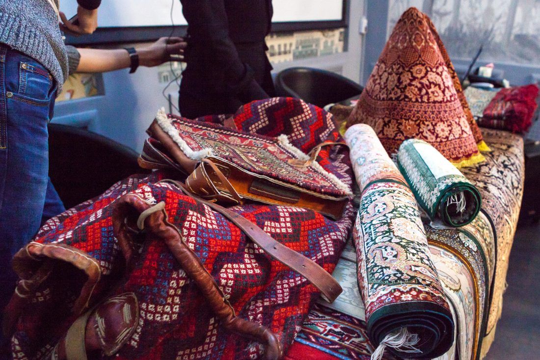 лекция «Персидские ковры, уникальные и универсальные» в Центре Дизайна Мануфактура 5 Ампир Декор