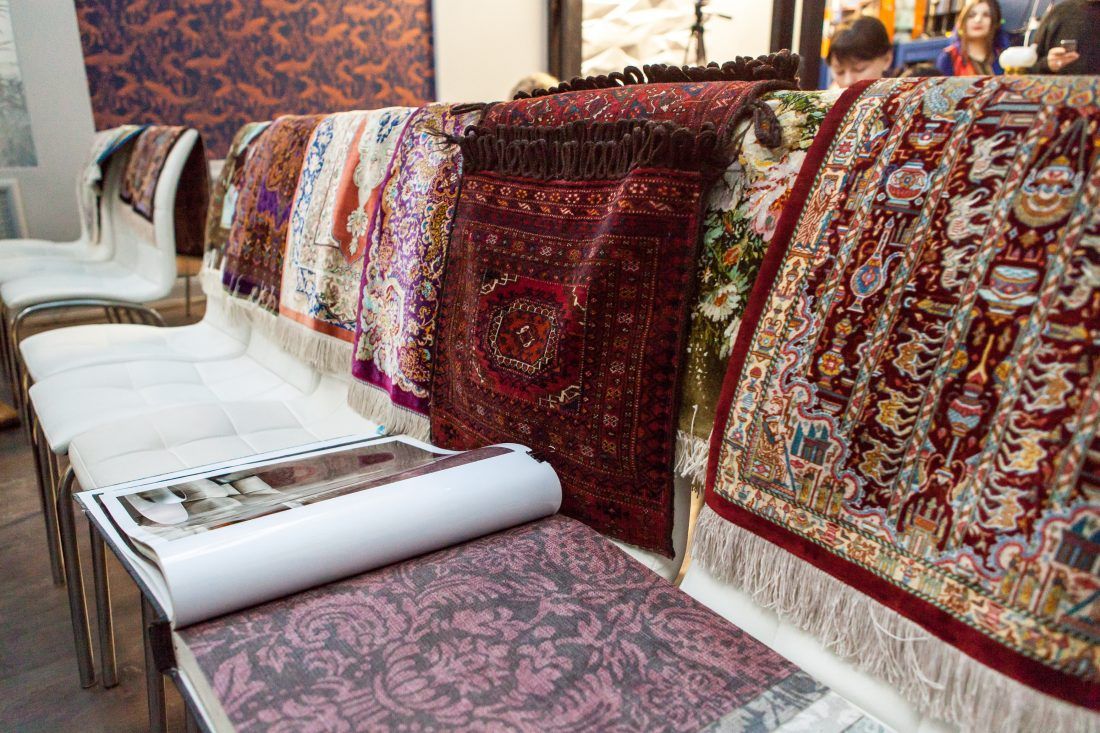 лекция «Персидские ковры, уникальные и универсальные» в Центре Дизайна Мануфактура 5 Ампир Декор