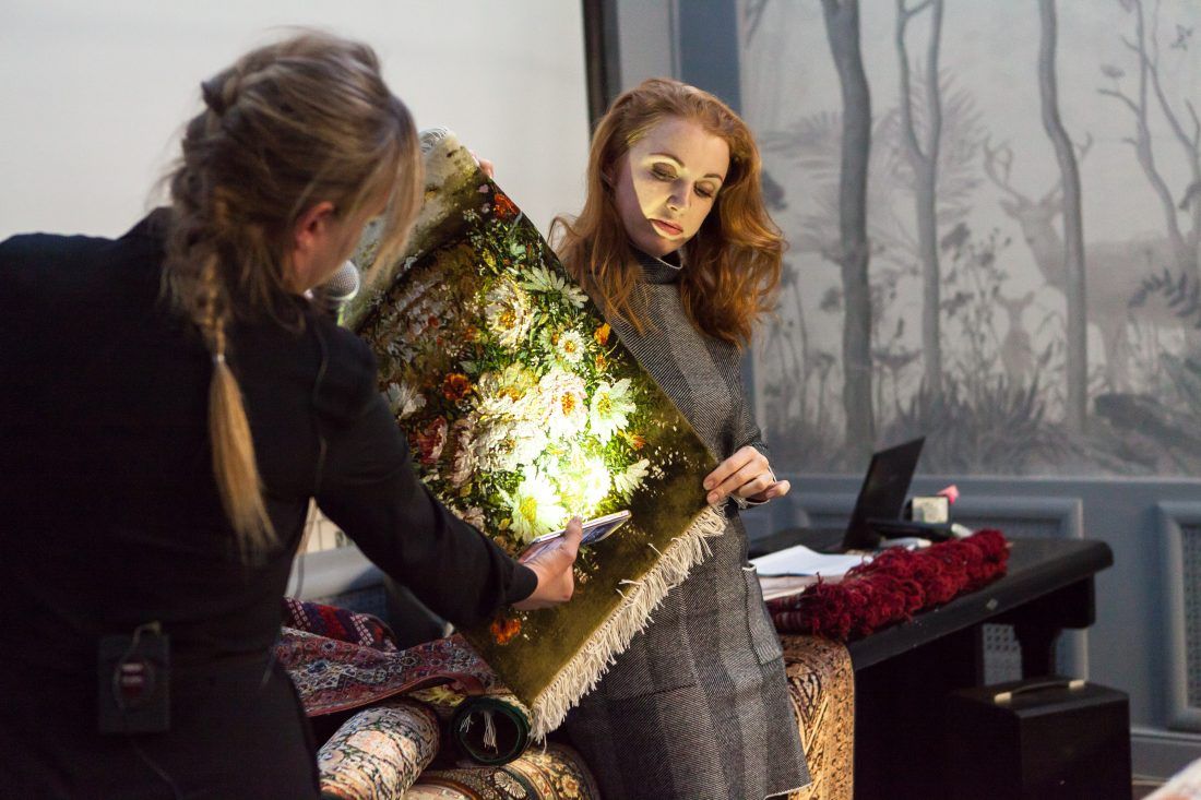 лекция «Персидские ковры, уникальные и универсальные» в Центре Дизайна Мануфактура 5 Ампир Декор