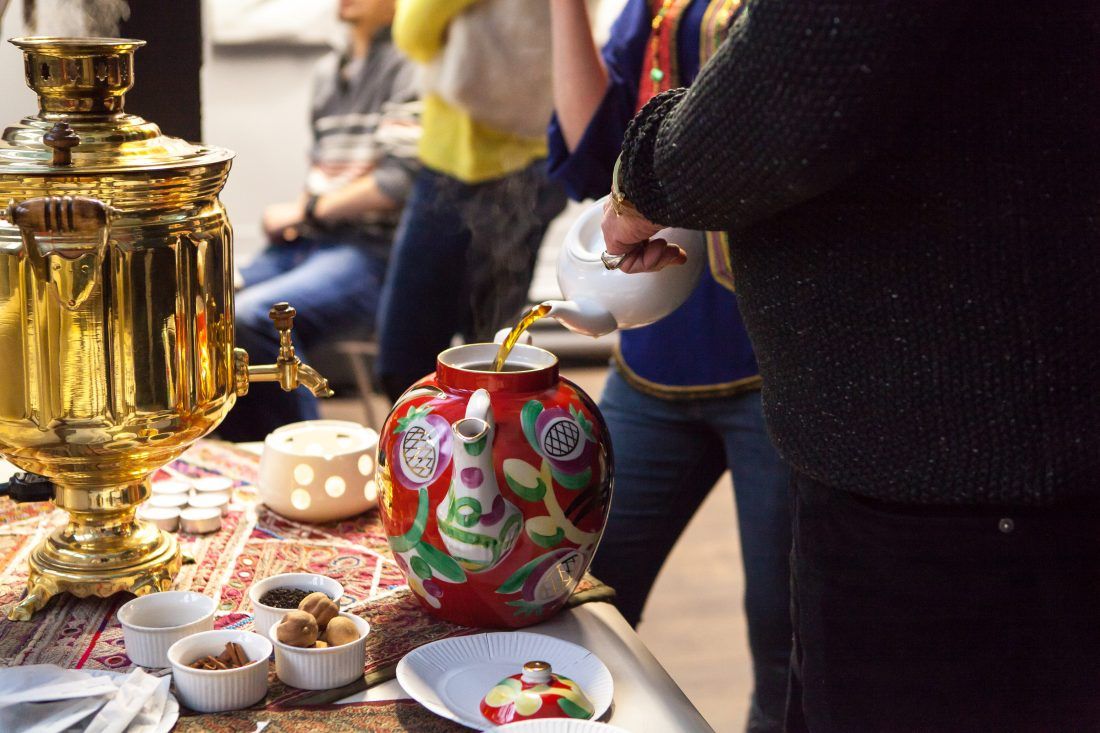 лекция «Персидские ковры, уникальные и универсальные» в Центре Дизайна Мануфактура 5 Ампир Декор