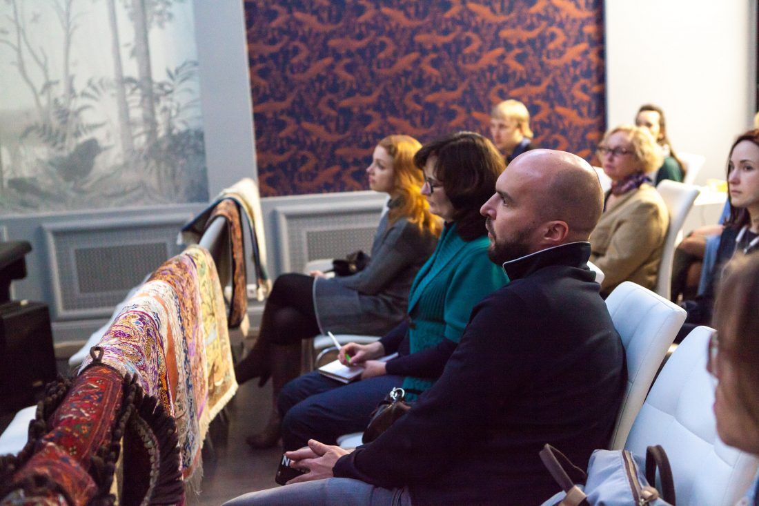 лекция «Персидские ковры, уникальные и универсальные» в Центре Дизайна Мануфактура 5 Ампир Декор