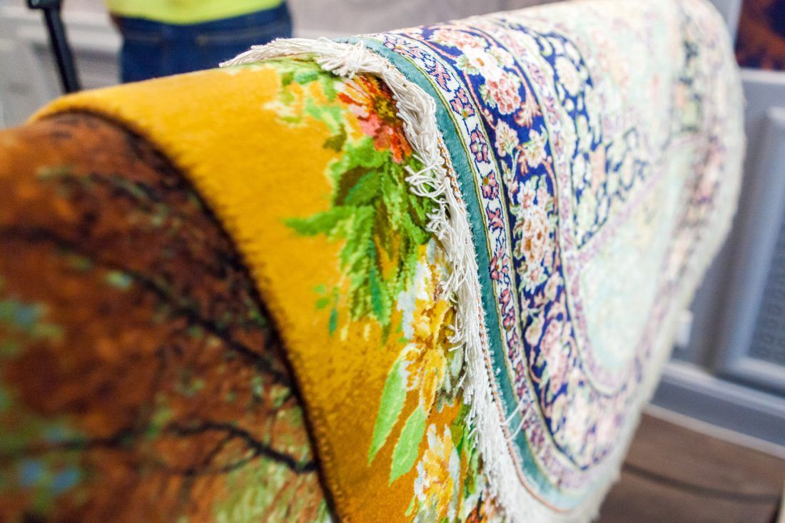 лекция «Персидские ковры, уникальные и универсальные» в Центре Дизайна Мануфактура 5 Ампир Декор