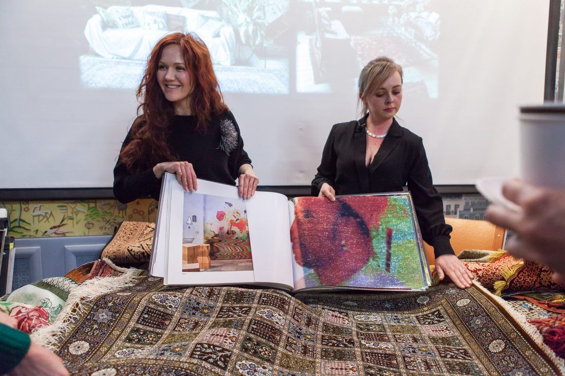 лекция «Персидские ковры, уникальные и универсальные» в Центре Дизайна Мануфактура 5 Ампир Декор