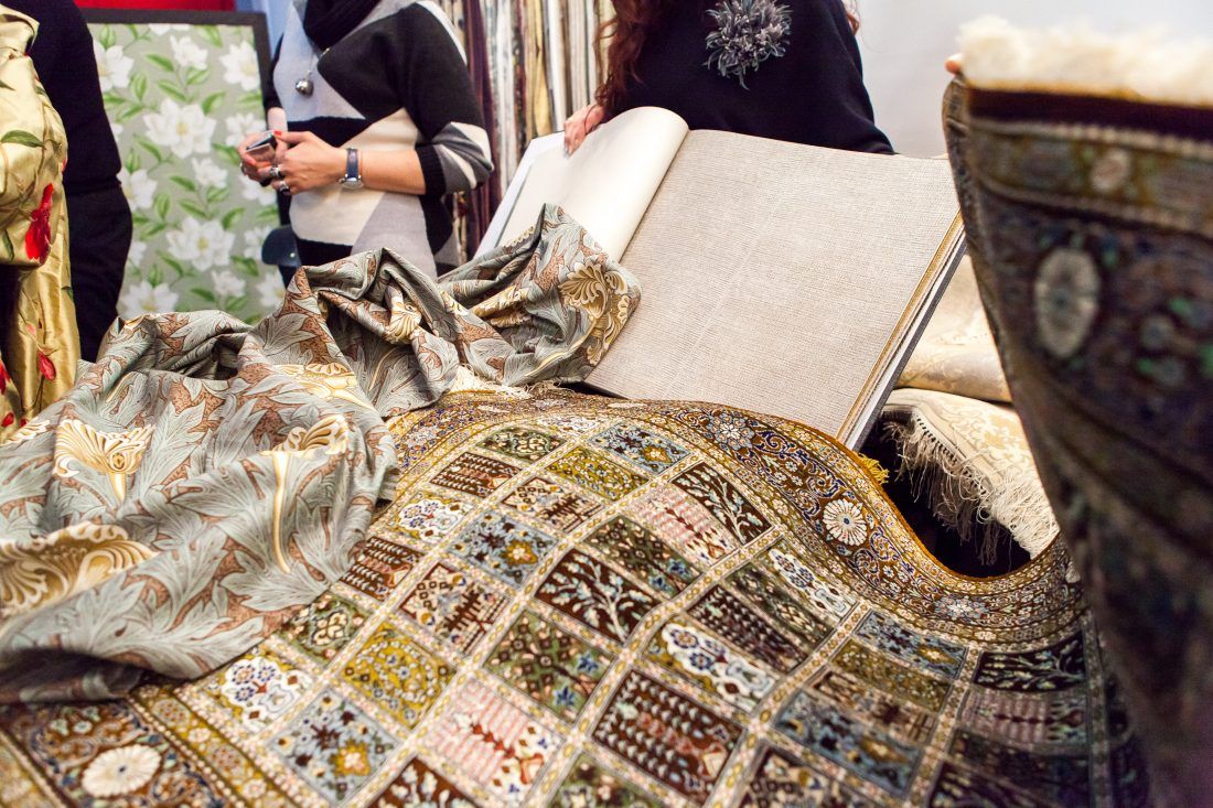 лекция «Персидские ковры, уникальные и универсальные» в Центре Дизайна Мануфактура 5 Ампир Декор